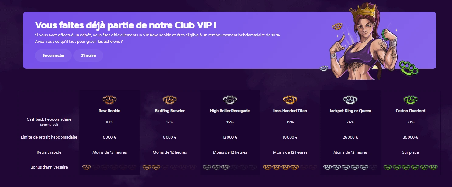 brutal casino club vip